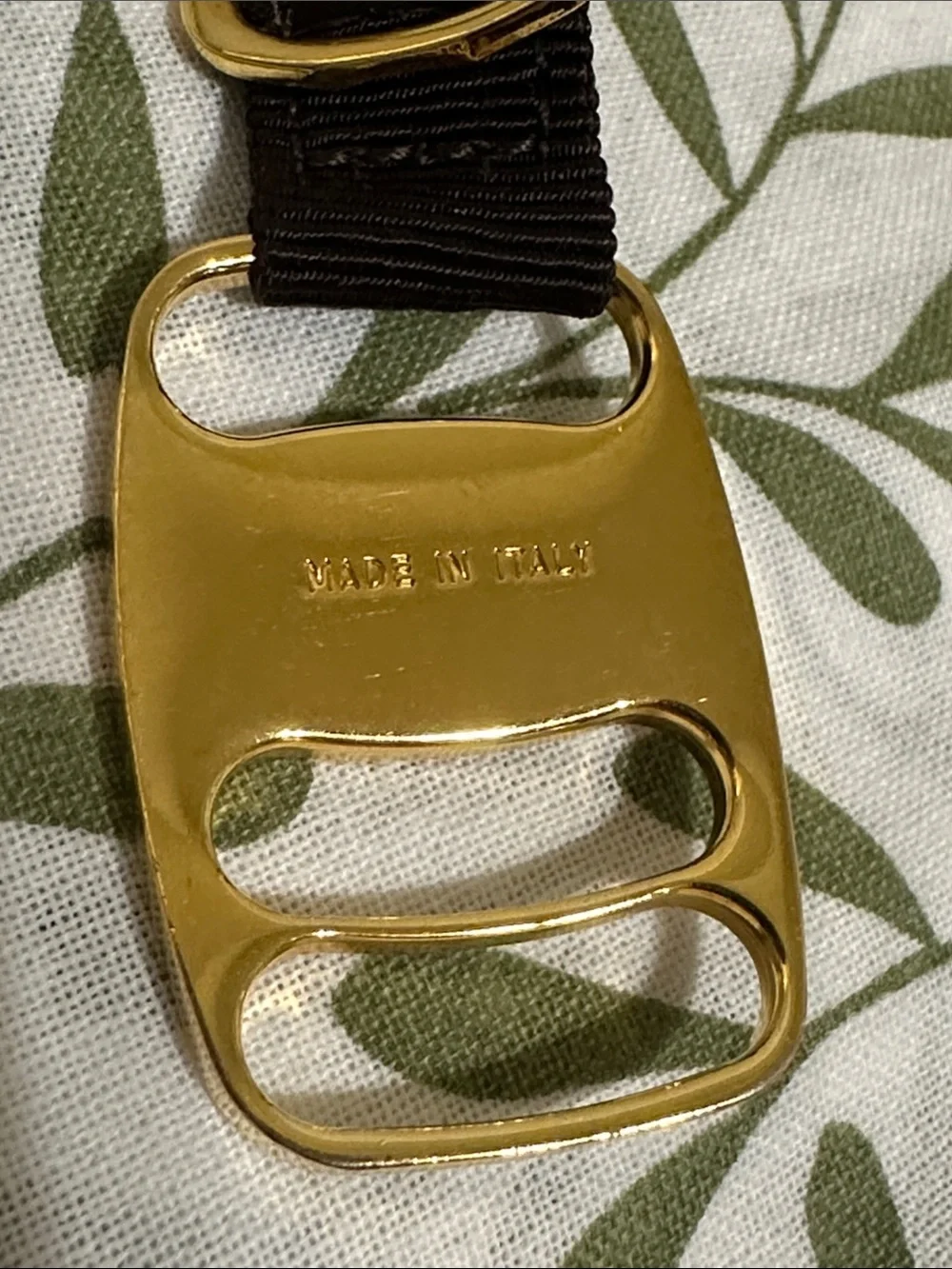 Salvatore Ferragamo elegant gold